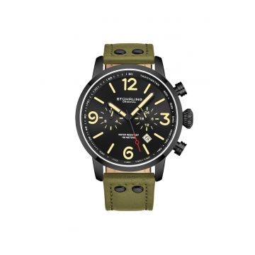 Ceas multifunctional analog 3956 Quartz 45mm Aviator -