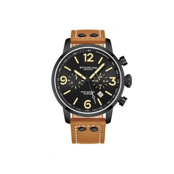 Ceas multifunctional analog 3956 Quartz 45mm Aviator -