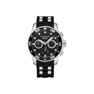 Ceas quartz analog Regal - 44 mm - original STUHRLING - Regal - negru