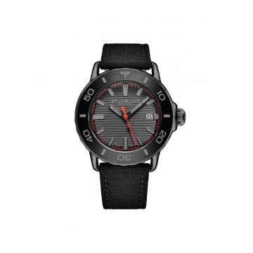 Ceas rotund analog Voyager 4049 - 44 mm - Voyage - negru