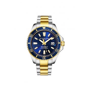 Depthmaster 3950A Quartz 42mm Diver - adancime - albastru