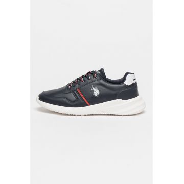 U.S. Polo Assn - Pantofi sport low-top de piele ecologica Mountain