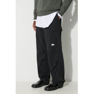 Billionaire Boys Club pantaloni Cargo bărbați, culoarea negru, drept, B23411