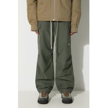 Billionaire Boys Club pantaloni Cargo bărbați, culoarea verde, drept, B23411