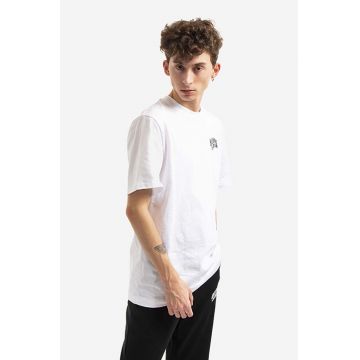 Billionaire Boys Club tricou din bumbac Small Arch Logo culoarea alb, cu imprimeu BC003-WHITE