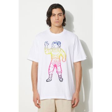 Billionaire Boys Club tricou din bumbac Standing Astro barbati, culoarea alb, cu imprimeu, B24244