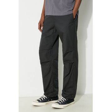 Maharishi pantaloni Original Dragon Snopants barbati, culoarea negru, cu fason chinos, 5063.BLACK