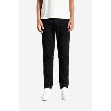 Norse Projects pantaloni bărbați, culoarea negru, mulata N25.0367.9999-9999