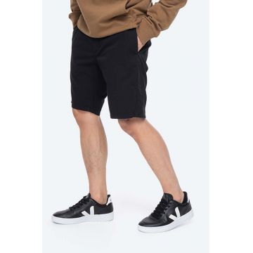 Norse Projects pantaloni scurți din bumbac Aros Light Twill Shorts culoarea negru N35.0237.9999-9999