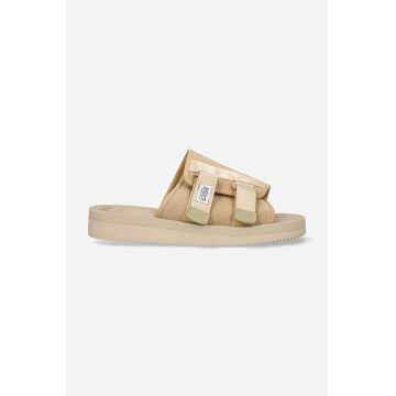 Suicoke papuci KAW-VS culoarea bej KAW.VS-BEIGE