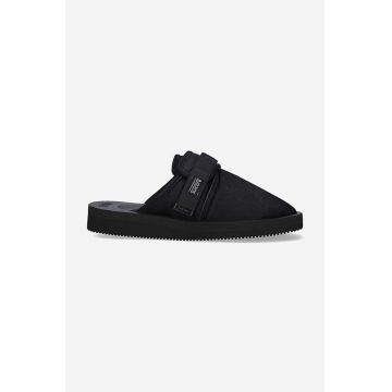 Suicoke papuci ZAVO-VHL bărbați, culoarea negru ZAVO.VHL-BLACK