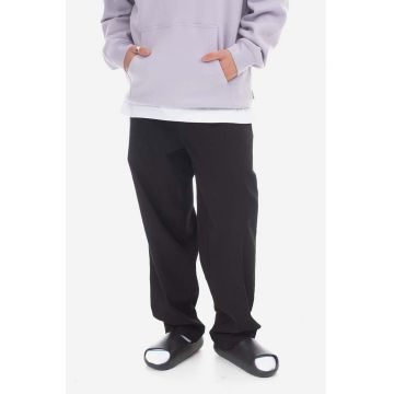 Taikan pantaloni Chiller Pant bărbați, culoarea negru, drept TP0007.BLKTWL