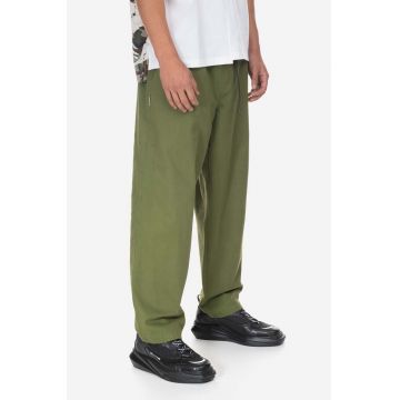 Taikan pantaloni Chiller Pant bărbați, culoarea verde, drept TP0007.OLVTWL