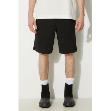 thisisneverthat pantaloni scurti din bumbac Beach Short culoarea negru, TN241WSOKS01