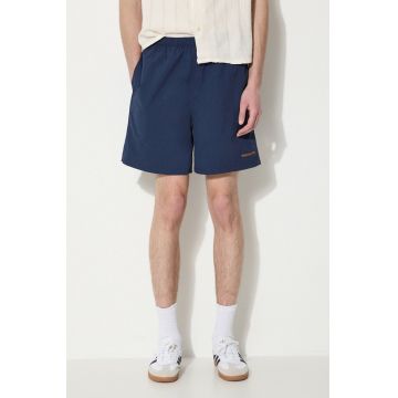 thisisneverthat pantaloni scurti Jogging Short - UPDATED barbati, culoarea albastru marin, TN241WSONS04