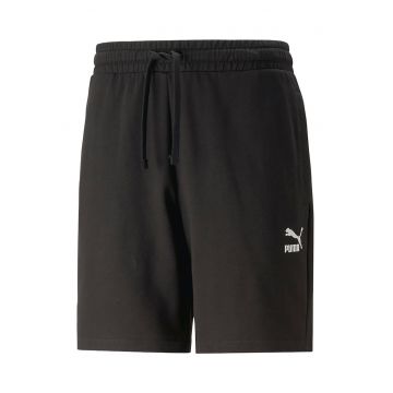 Pantaloni scurti cu snur si logo brodat Classics 8