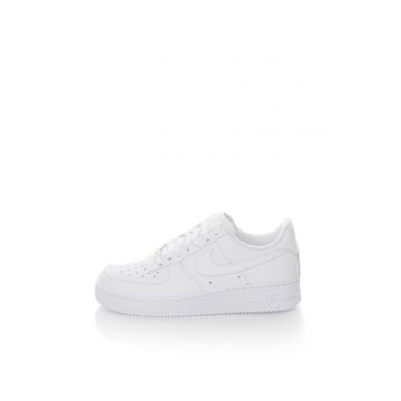 Pantofi sport albi de piele Air Force 1