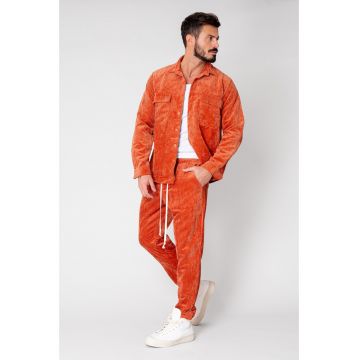 Set Camasa si Pantalon Lung din reiat Orange 14990