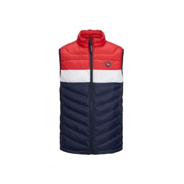 Vesta JACK &JONES Hero Bodywarmer - 12211790-Navy Blazer TRUE RED 27144