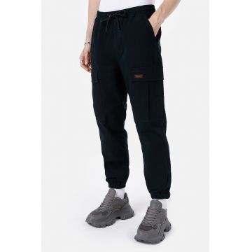 Pantaloni de trening din amestec de bumbac