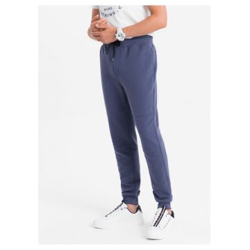 Pantaloni sport din amestec de bumbac OM-PASK-0129