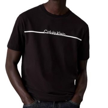 Tricou Calvin Klein SPLIT LINE LOGO T-SHIRT