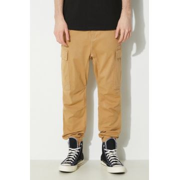 Alpha Industries pantaloni Airman Airman Pant bărbați, culoarea maro, cu fit cargo 188201.14-brown