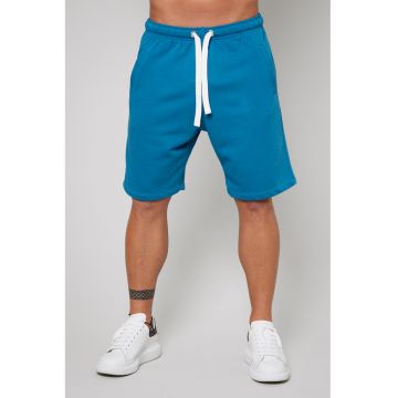 Pantaloni scurti de trening cu snur in talie Malibu