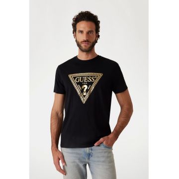 Tricou de bumbac cu imprimeu logo