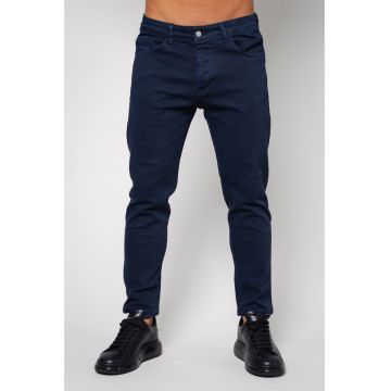 Blugi lungi din denim Navy 14462