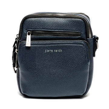 Geantă crossbody bărbați Pierre Cardin bleumarin 7BGEA527066BL