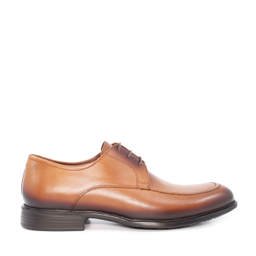 Pantofi derby bărbați Benvenuti cognac din piele 1605BP7561CO