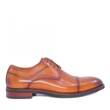 Pantofi oxford bărbați Enzo Bertini maro din piele 1646BP220197M