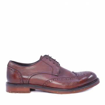 Pantofi oxford bărbați Enzo Bertini maro din piele 1646BP221514M