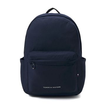 Rucsac Tommy Hilfiger bleumarin din material textil parțial reciclat 3427RUCS1788BL