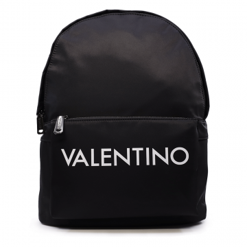 Rucsac Valentino negru cu logo alb 1951RUCS47301N