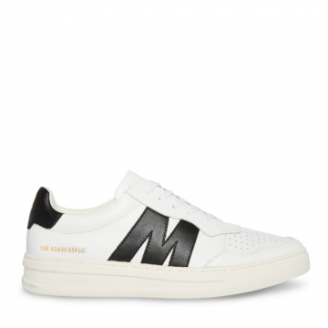 Sneakers bărbați Steve Madden Markouse albi din piele 1477BPMARKOUSEA