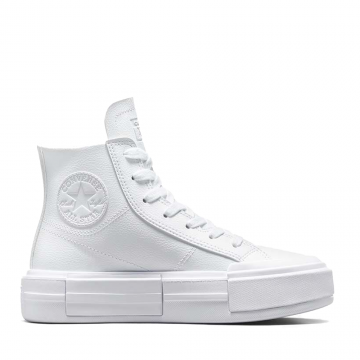 Sneakers high top bărbați Converse All Star Cruise albi din piele 2948BGS06144A