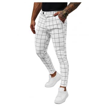 Pantaloni Chino Barbati Bej O/P4009