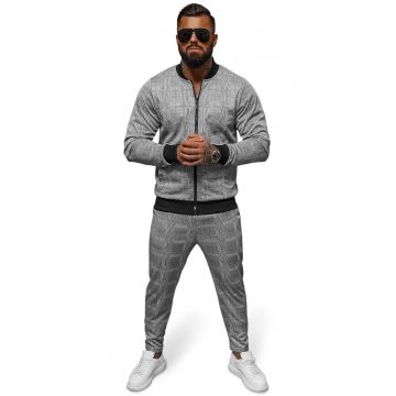 Set pentru barbati negru - sacou de costum cu pantaloni chino O/3C107