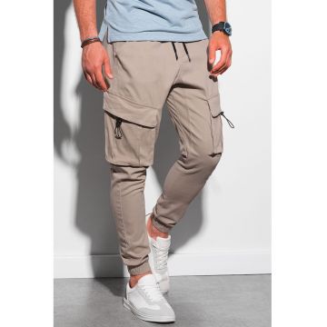 Pantaloni cargo cu snur