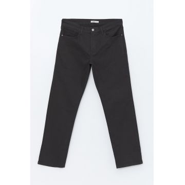 Pantaloni cu croiala slim-fit