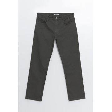 Pantaloni cu croiala slim-fit