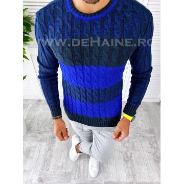 Pulover barbati gros slim fit bleumarin T3565. 81-4.1