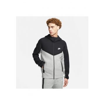 Bluza M Tech Fleece Fz Windrunner Hoodie Dark Grey Heather/Black/White 3058