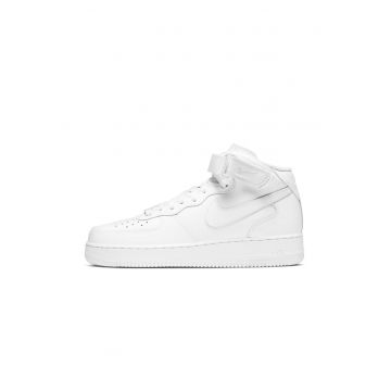 Pantofi sport - Air Force 1 Mid '07 Le White - Piele - Alb -