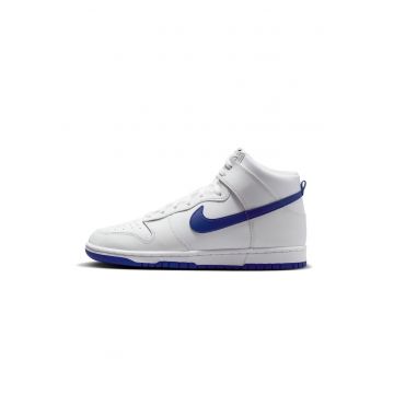 Pantofi sport - Nike Dunk Hi Retro - Piele - Alb