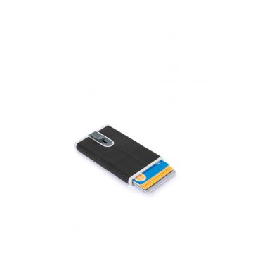 Portofel Card Holder  Square Barbati Negru