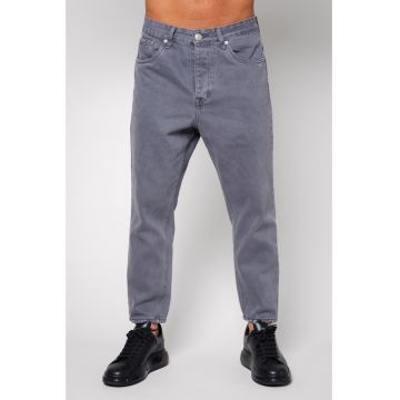 Blugi lungi din denim Grey Anthracite 14478