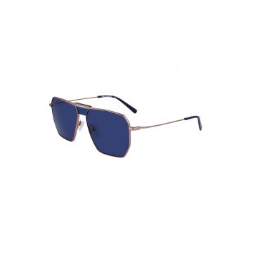 Ochelari de soare aviator cu rama metalica